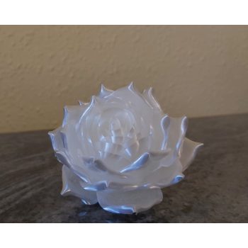 Karamell rózsa + három levél 